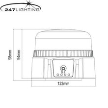 Amber LED Rechargeable Magnetic Beacon