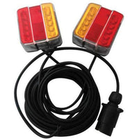 12V Magnetic Wired Trailer Lights 7.5M