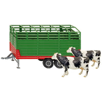Siku Twin Axled Stock Trailer - Scale 1:32
