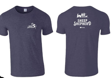 Sheep Shepherd (Kids T-shirts Navy)
