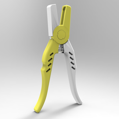 Z Tag Sheep Applicator, Yellow & White