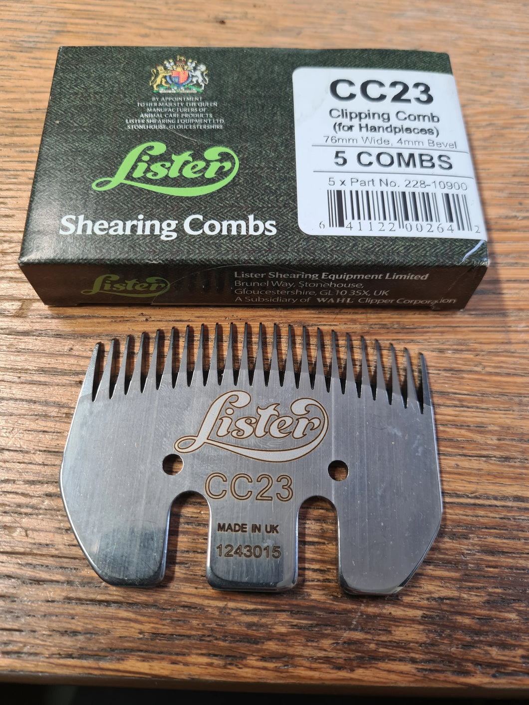 Lister Countryman clipping comb