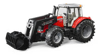 Bruder Massey Ferguson 7624 With Loader