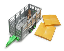 Bruder Livestock Trailer With Cow