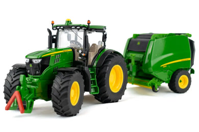 Siku John Deere 6175R Tractor with Baler
