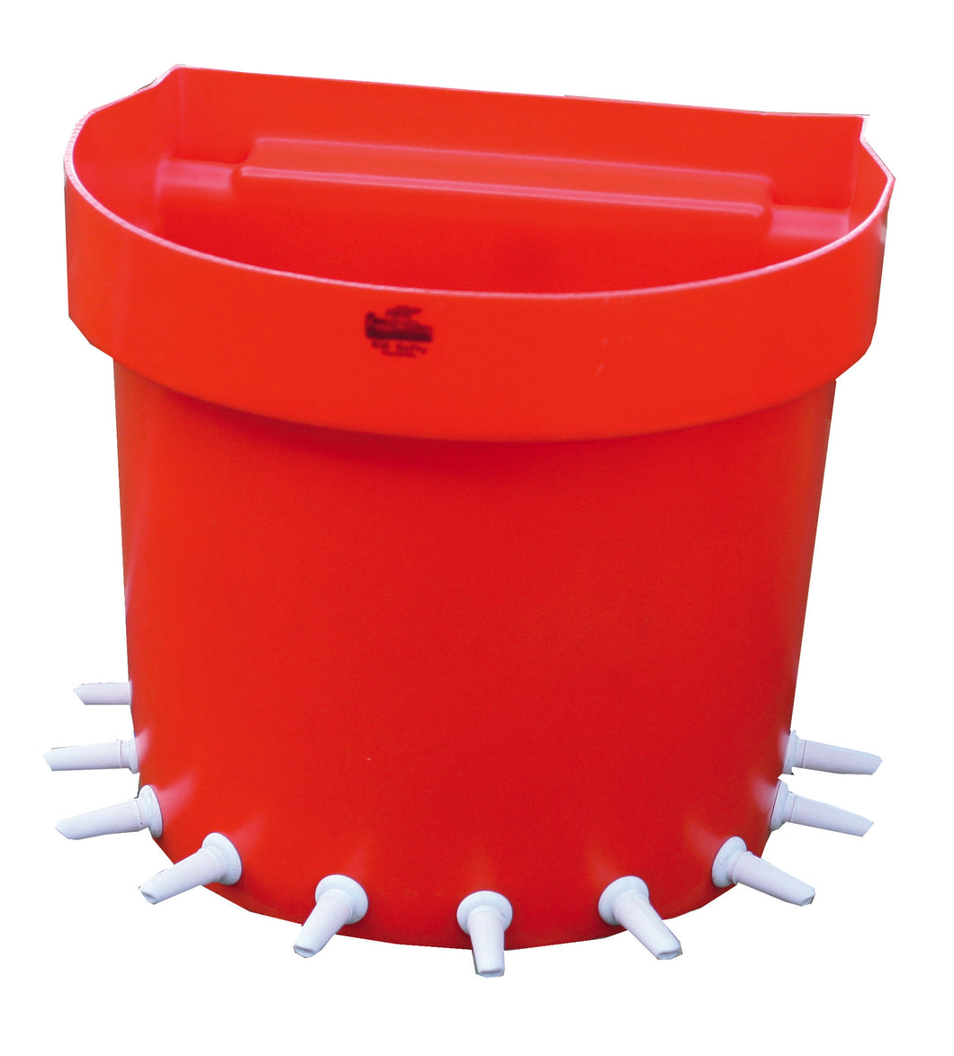 Lamb feeder (10 space lamb rail bucket) - Sheepproducts.ie