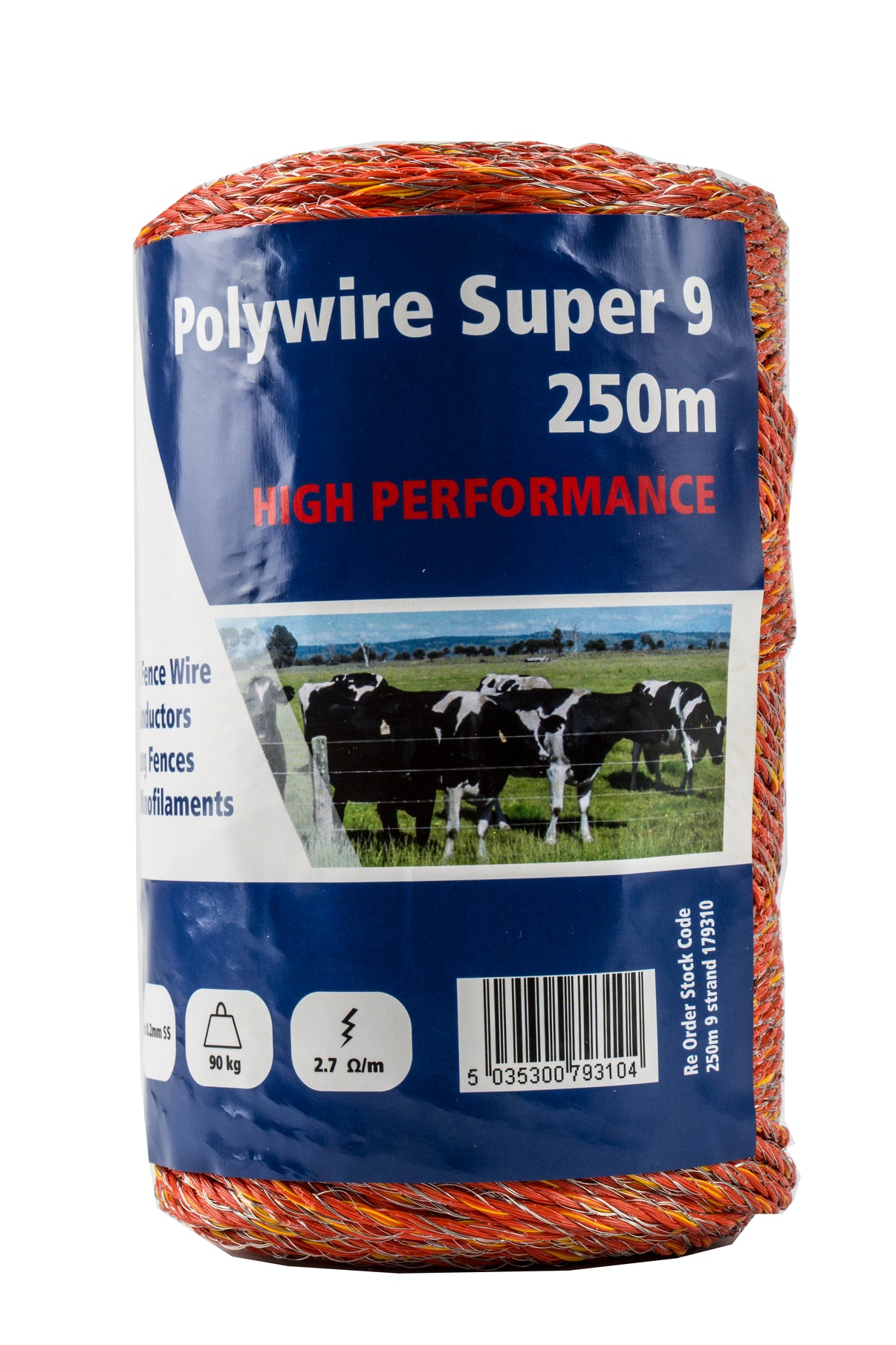 Fenceman Polywire 9 Strand 250m - Sheepproducts.ie