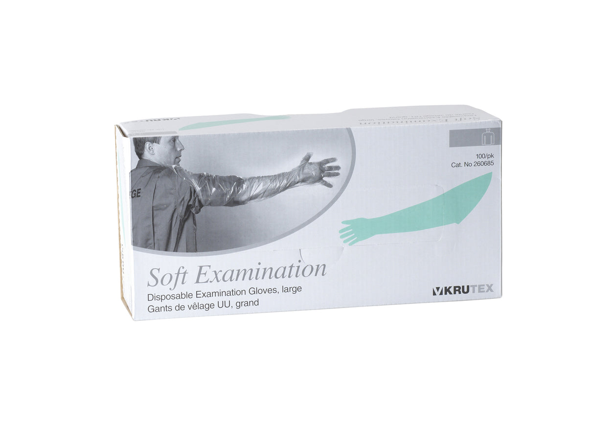 Gloves Armlength Krutex Soft (100) - Sheepproducts.ie