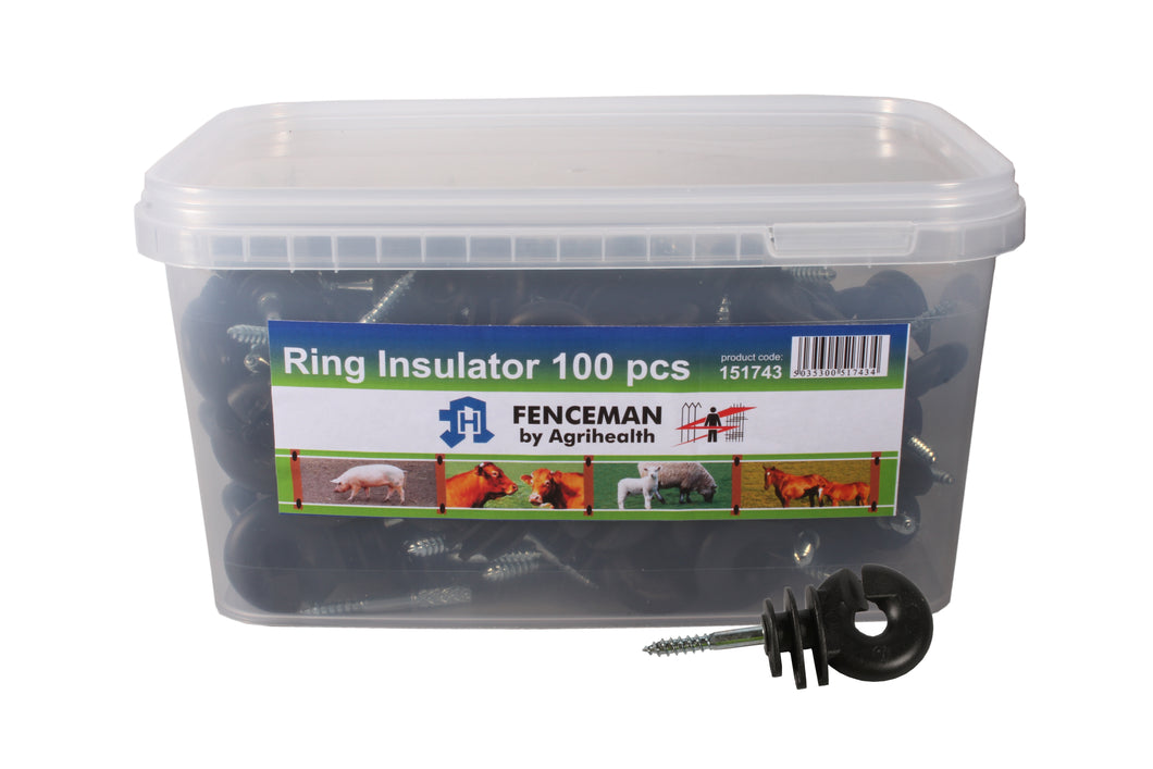 Fenceman Insulator Ring Screw On (100) - Sheepproducts.ie