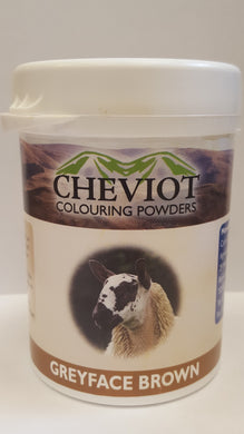 Cheviot sheep colouring powder (Greyface) 45g - Sheepproducts.ie