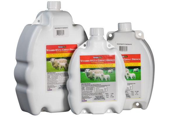 Growvite Vitamin B12 & Cobalt drench - Sheepproducts.ie