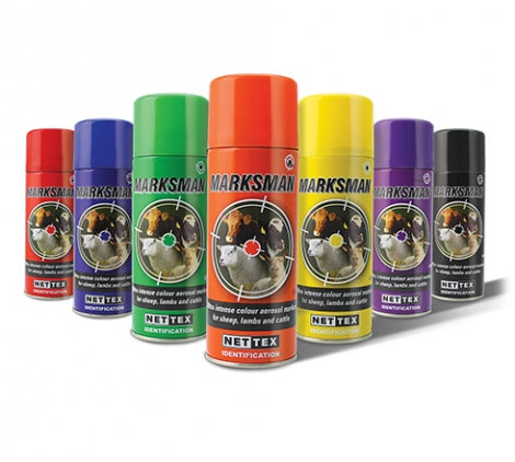 Marksman marking spray (Box of 12) - Sheepproducts.ie