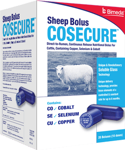 Cosecure Sheep bolus (50 pack) - Sheepproducts.ie