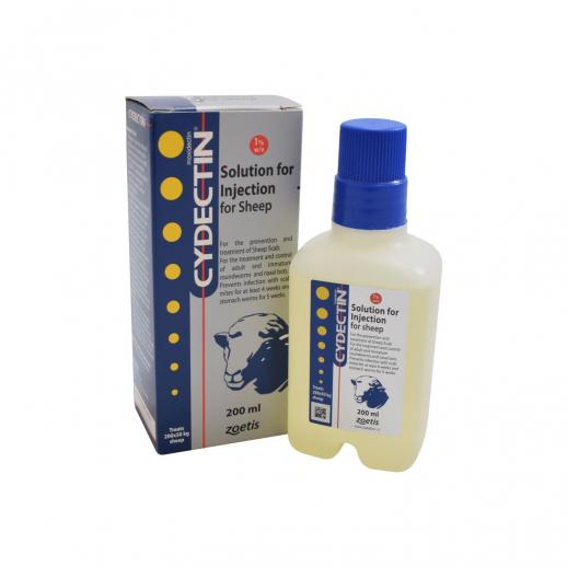 Cydectin Inj 1% Sheep 200ml - Sheepproducts.ie