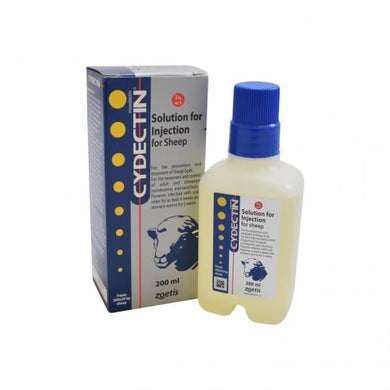 Cydectin Inj 1% Sheep 200ml - Sheepproducts.ie