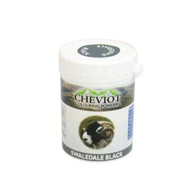 Cheviot sheep colouring powder (Swaledale black) 45g - Sheepproducts.ie